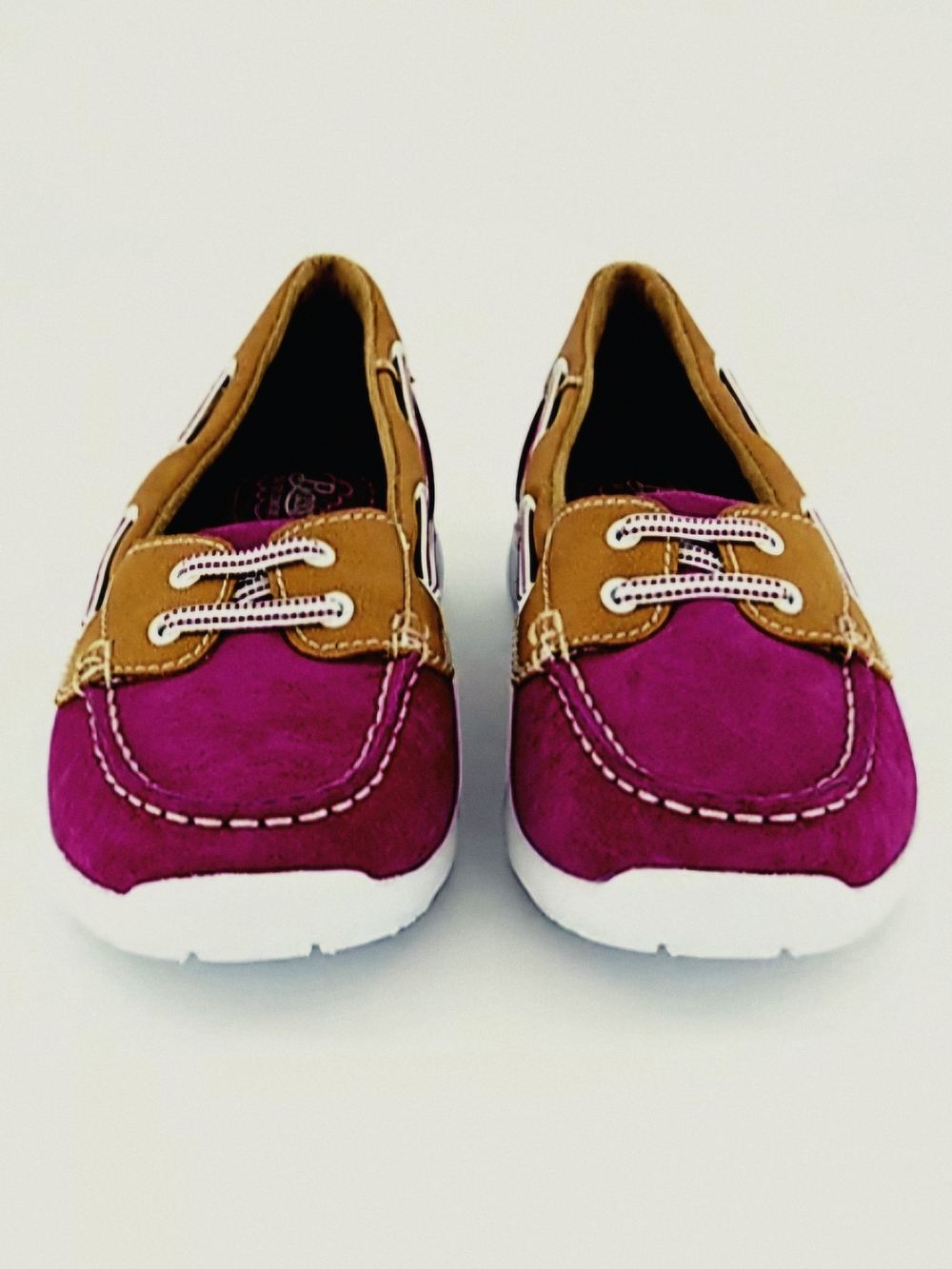 BASS 6½ Deck Shoes Revived! SAME Comfort + Artsy Bold RETRO FLAIR 80s MEET 00's! - Picture 5 of 15